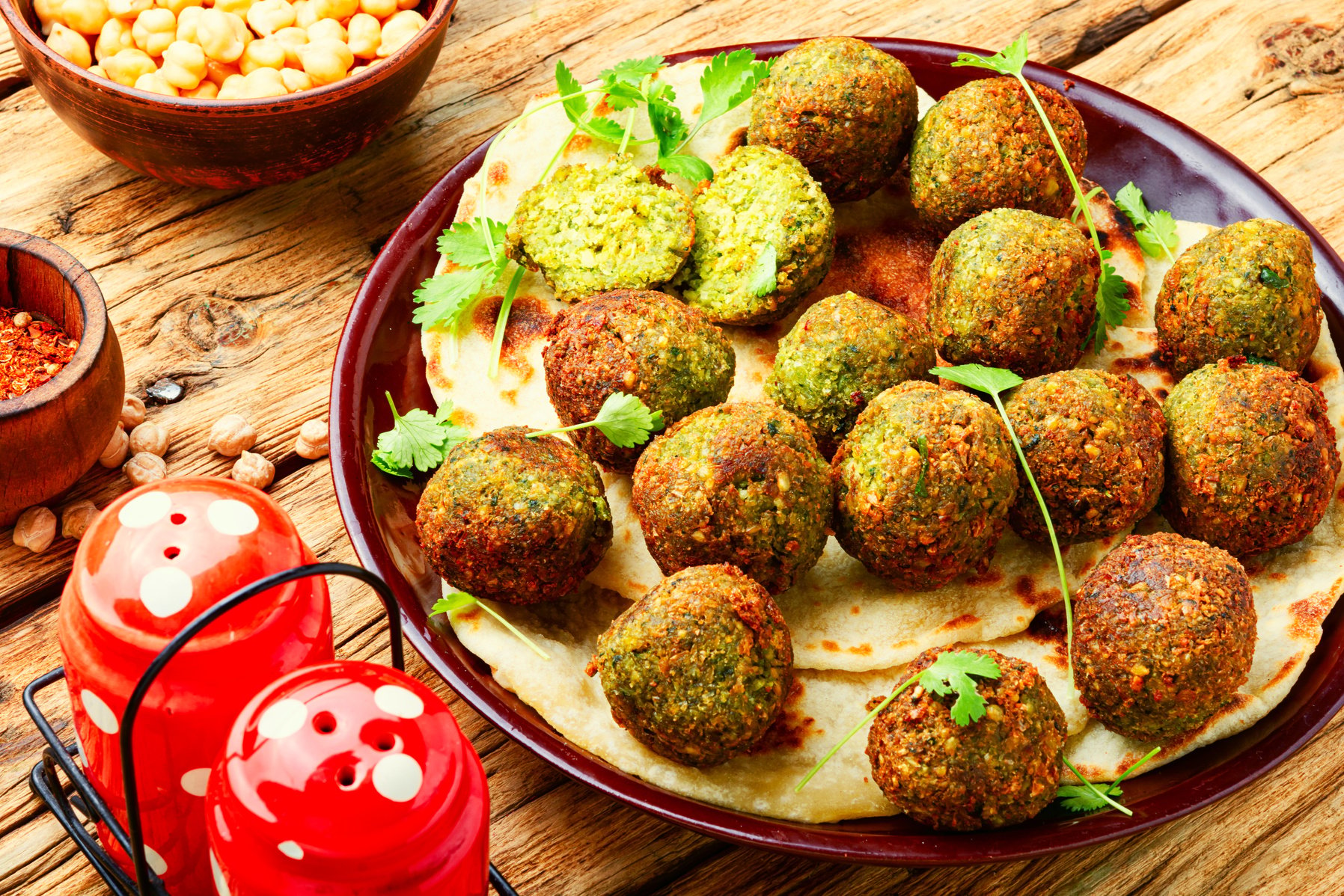 Vegetarian Chickpeas Falafel